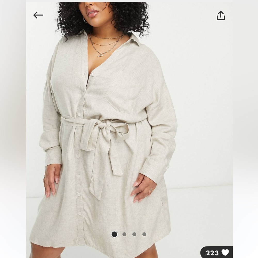 ASOS Linen Dress